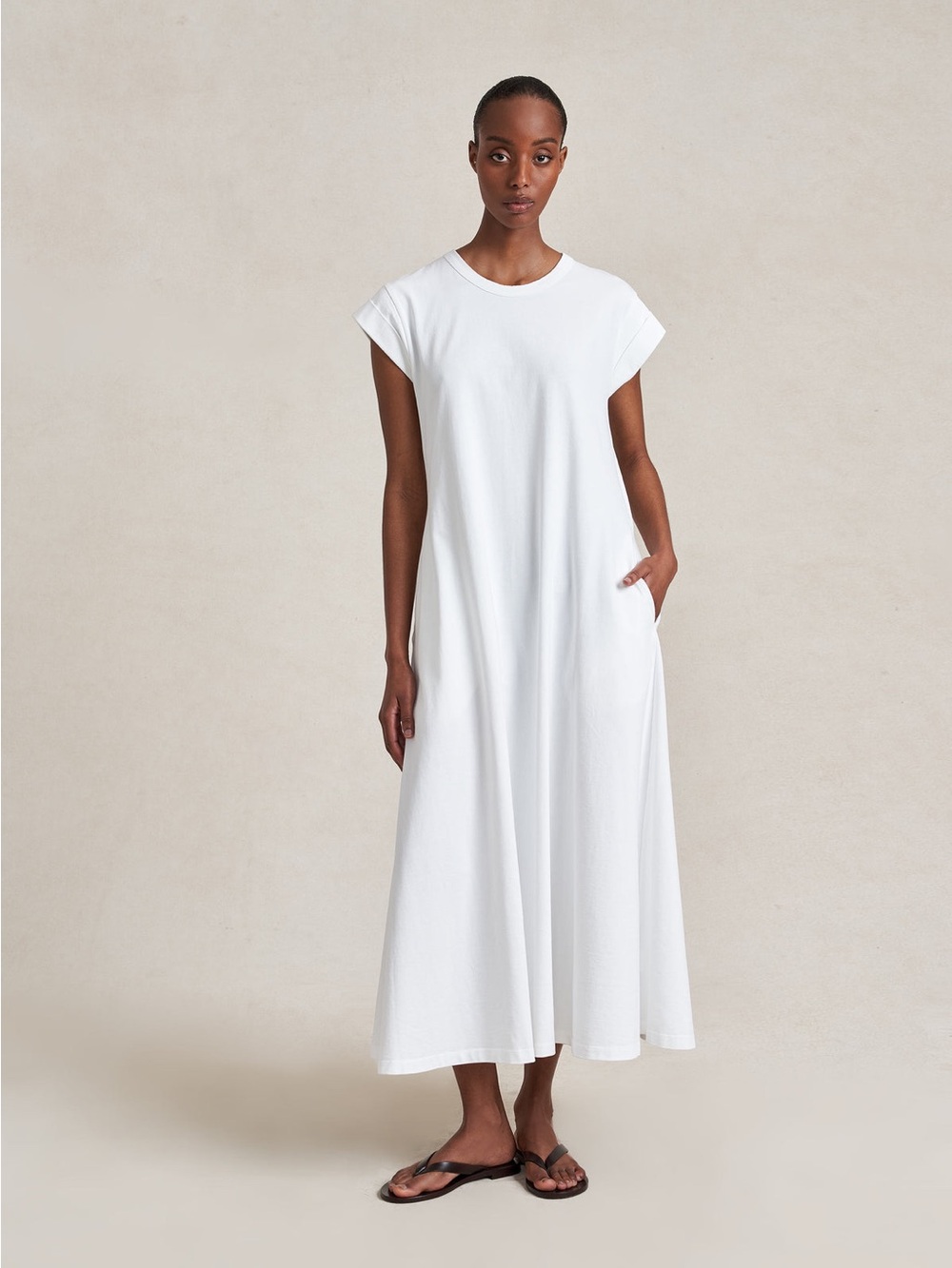 La Ligne Andie Dress-White